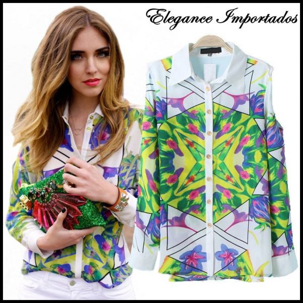 Camisa Impressão Colorida