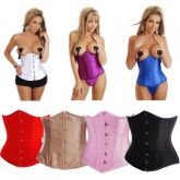 Corset Cetim Underbust