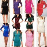 Vestido Renda Justo